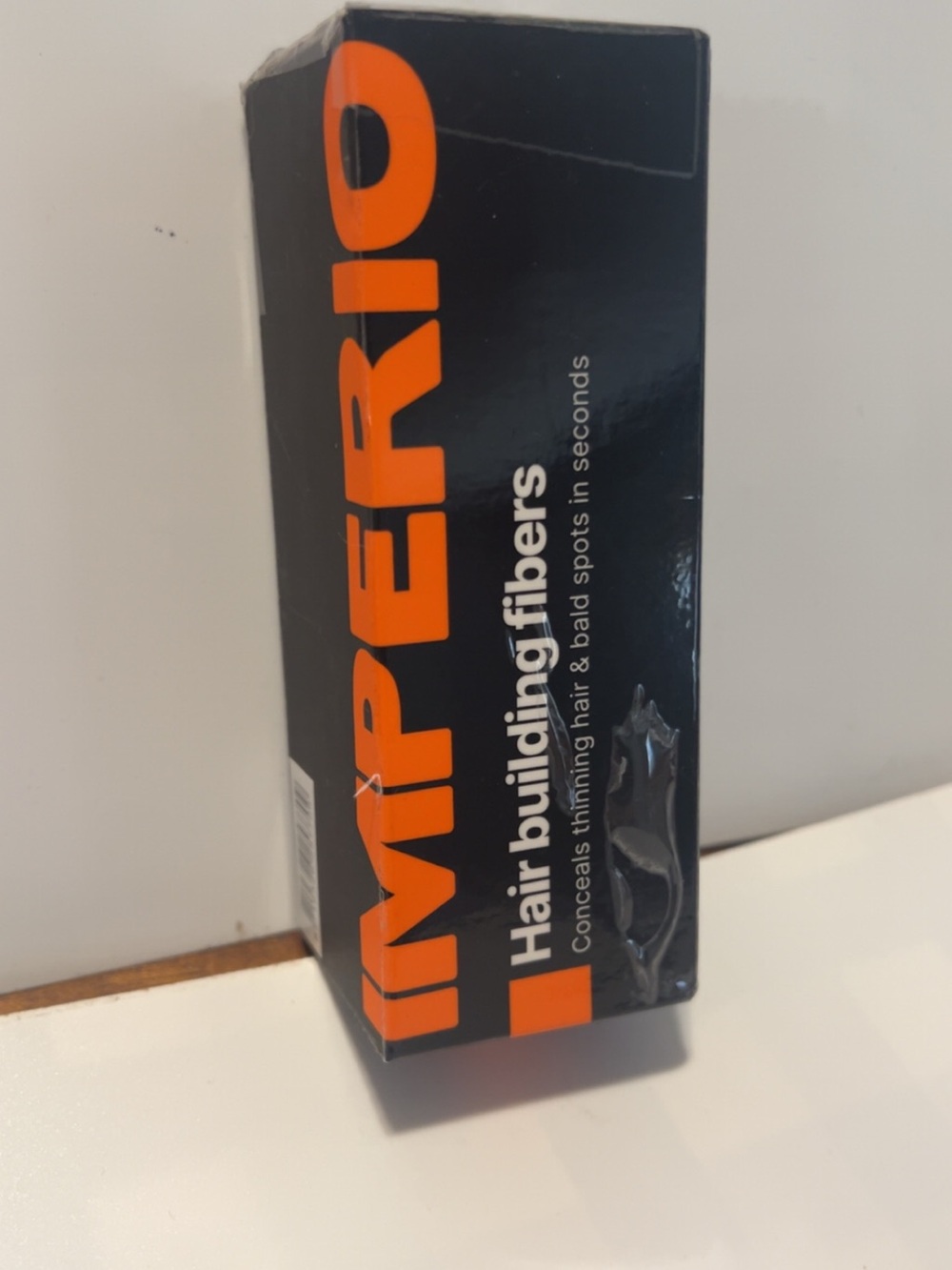 IMPERIO Hair Building Fibers - Black & Orange Box